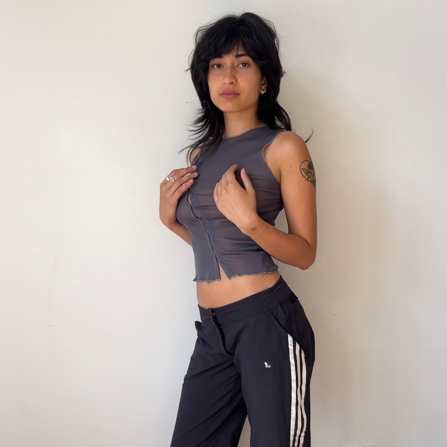 SHEER HOOK AND EYELET TANK