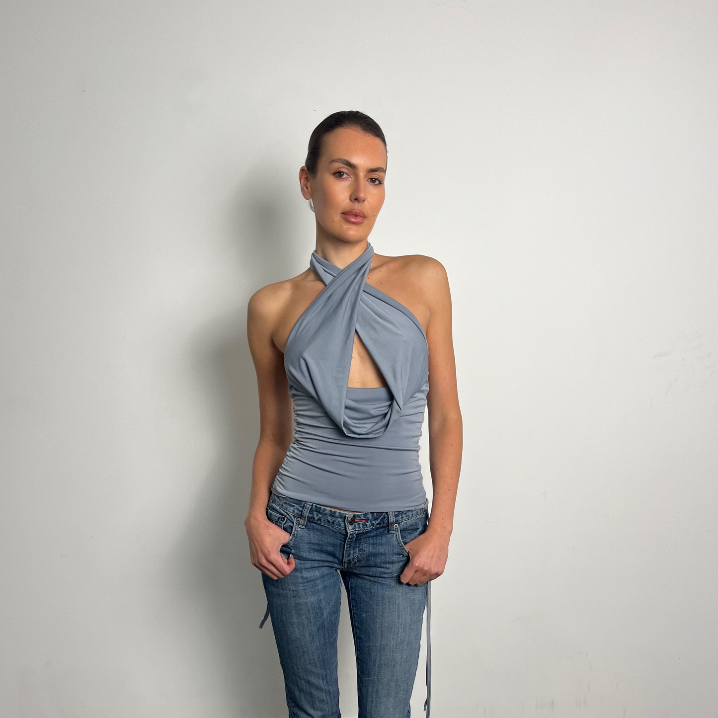 PREORDER - MULTIWAY TOP BLUE