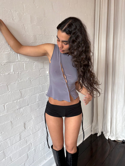 SILVER HOOK AND EYE TANK