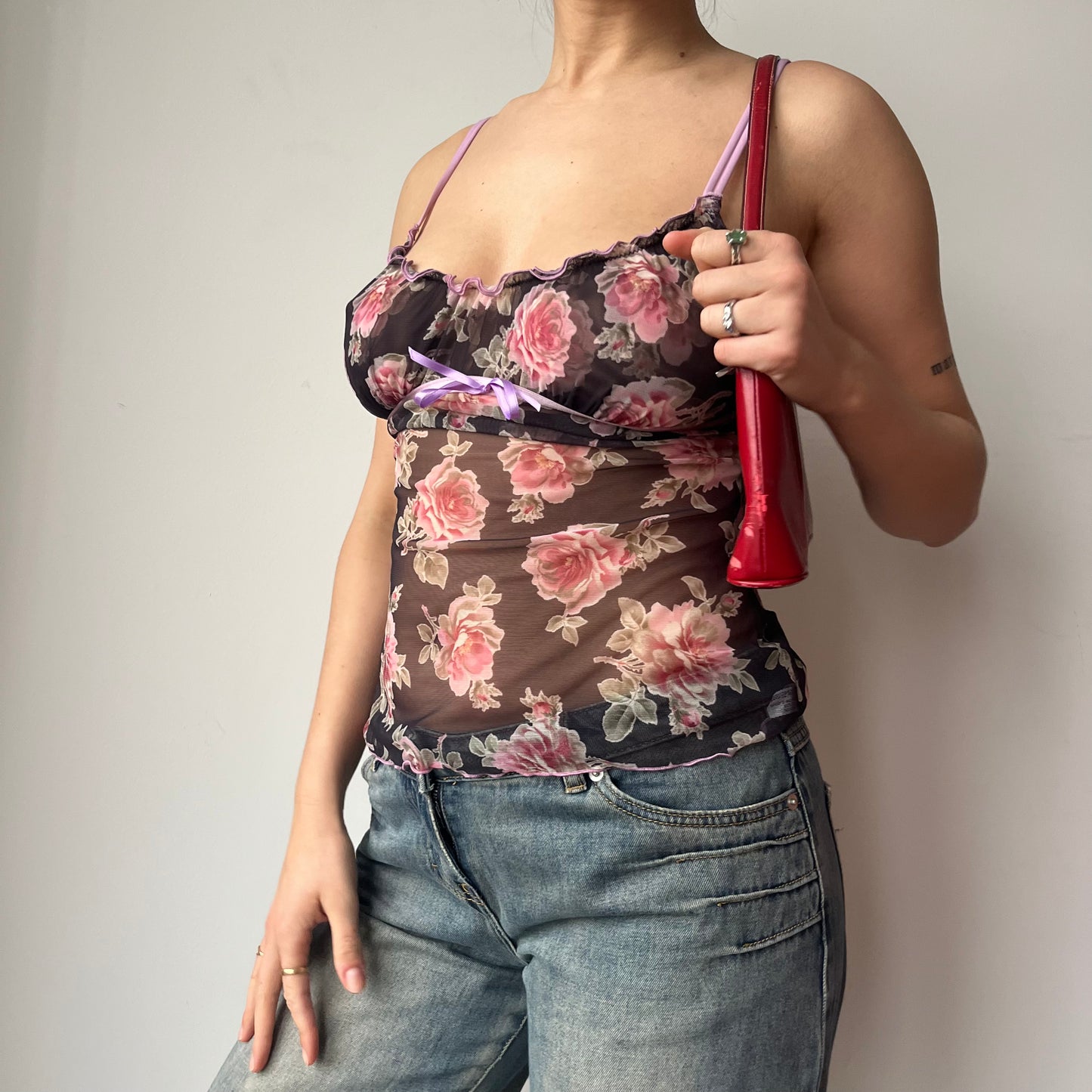 ROSE BOW CAMISOLE