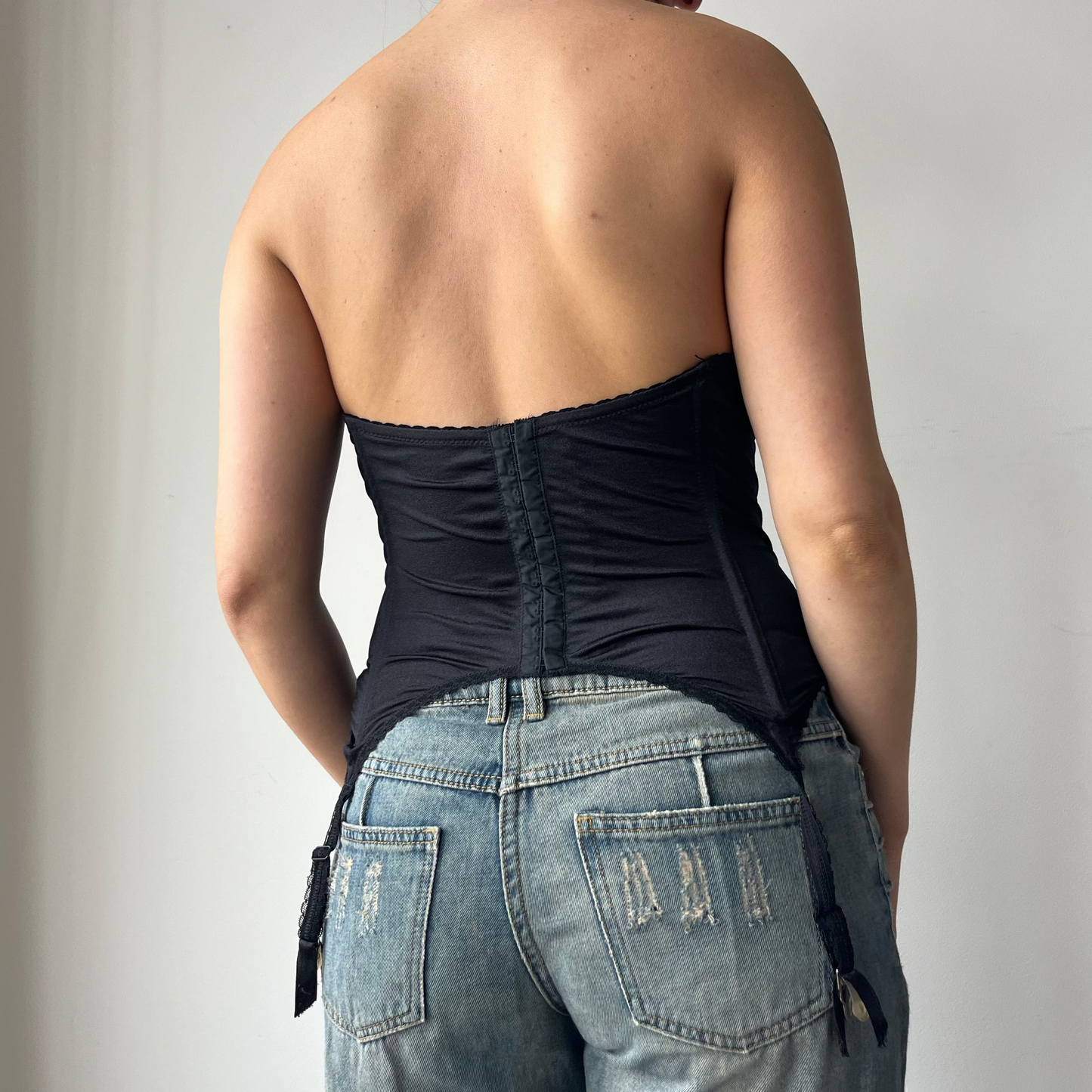 SHEER LACE CORSET