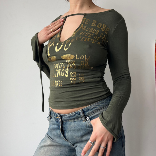 ARMY GRAPHIC LONG SLEEVE