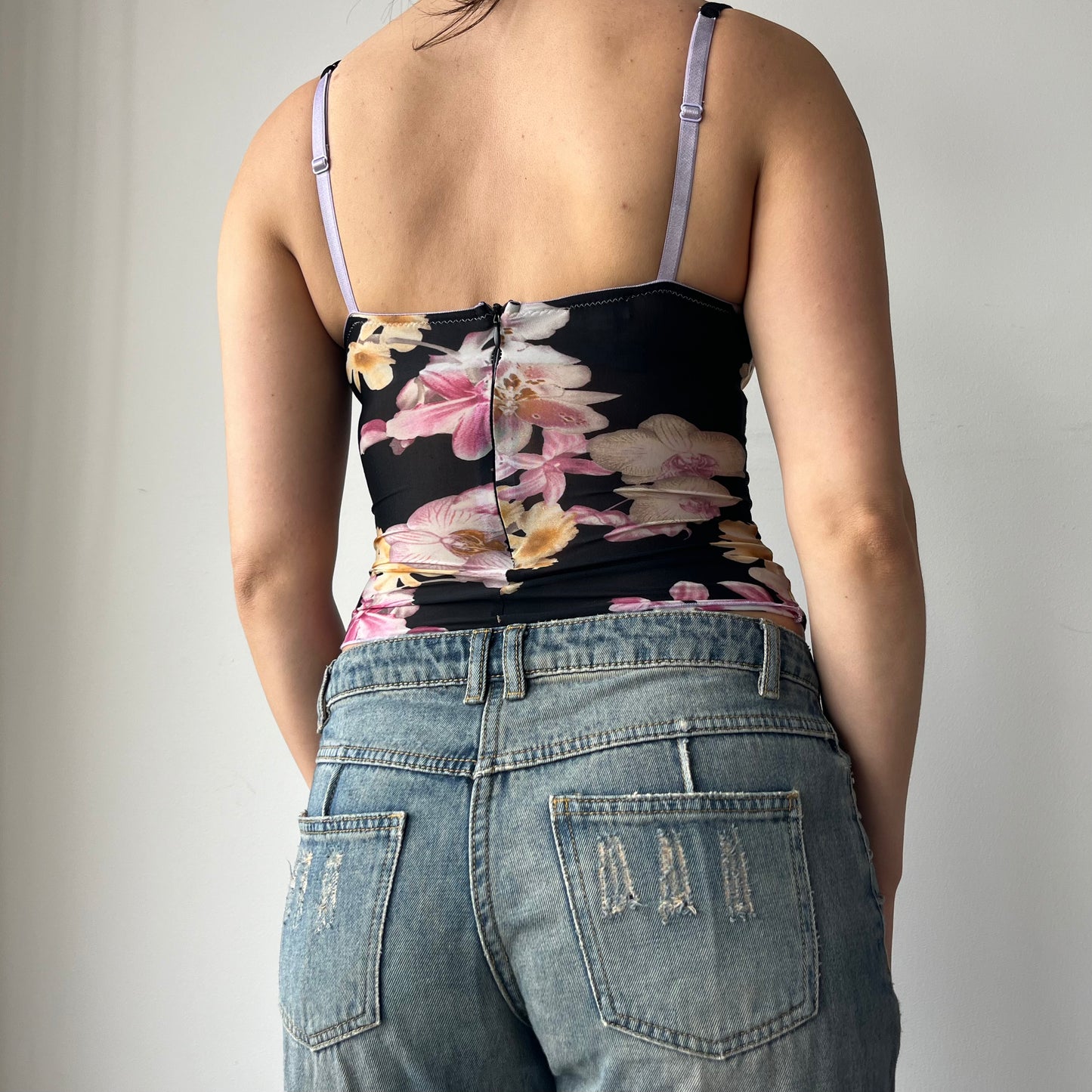 FLORAL LACE BUSTIER