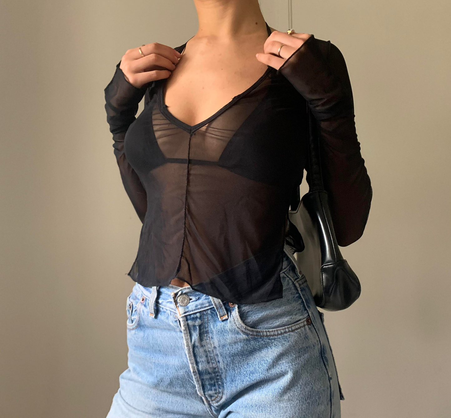 SHEER LONG SLEEVE